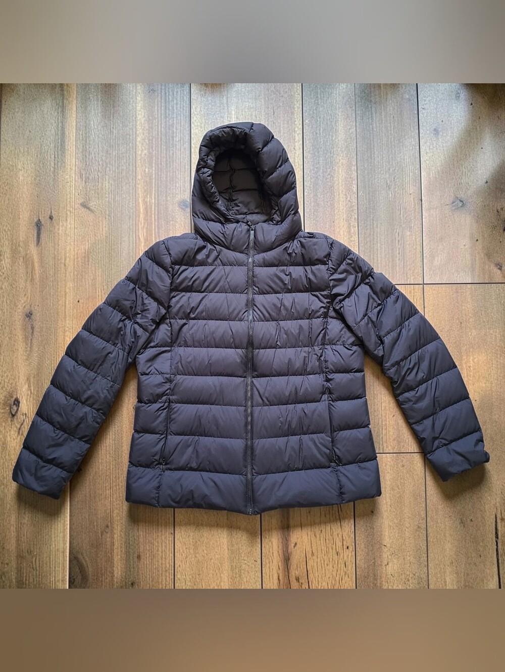 Uniqlo Women's Hooded Quilted Puffer Jacket - Black